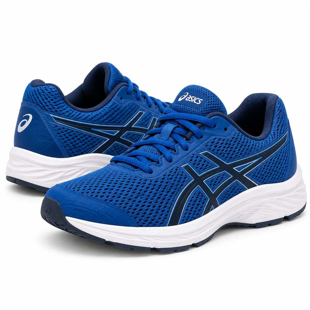 ASICS Jolt 3 GS Big Kids Size 6 Blue Running Shoes Athletic Sneakers
